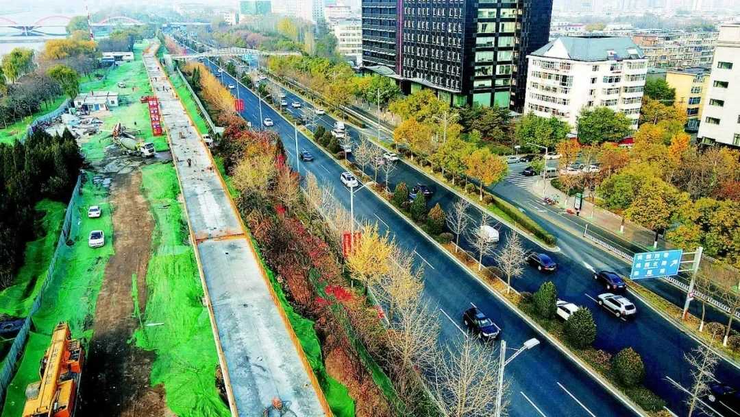 濱河自行車專用道主體完工，今年可運行