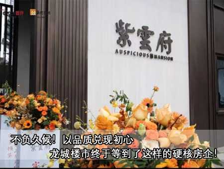 不負久候！以品質兌現初心 龍城樓市終于等到了這樣的硬核房企！ 